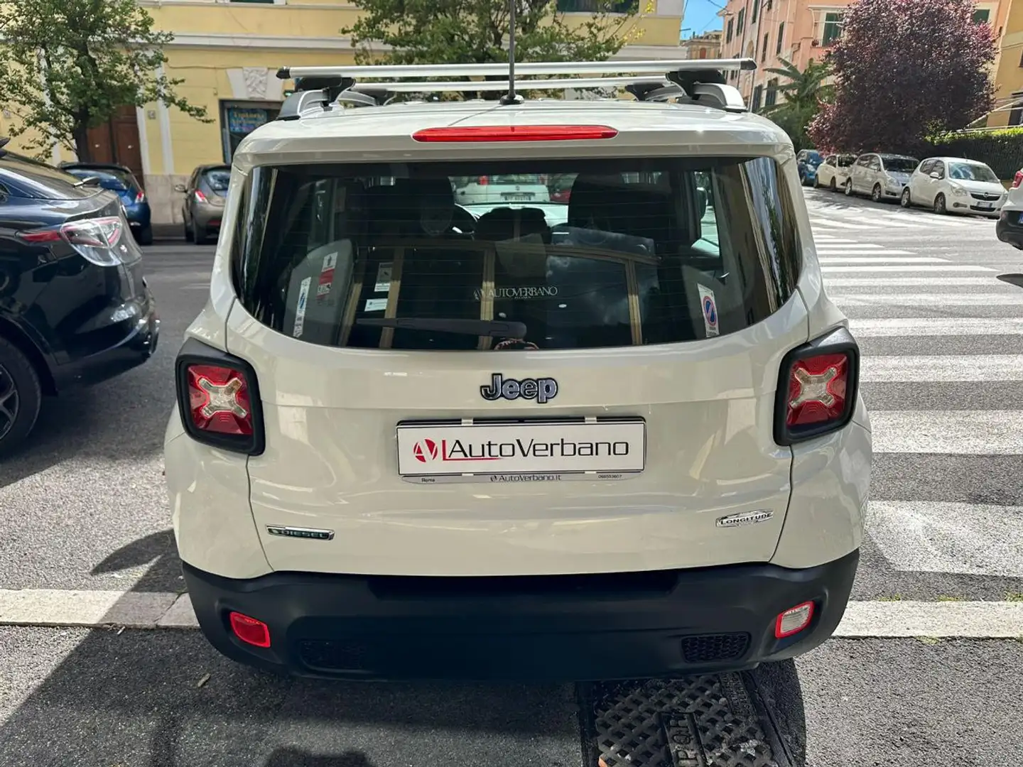 Jeep Renegade 1.6 Mjt 120 CV Navi-C.lega-Nuovissima-Tagliandata Bianco - 2