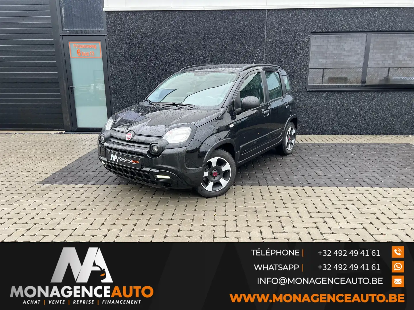 Fiat Panda cross - 40.000 km - premier propriétaire Noir - 1