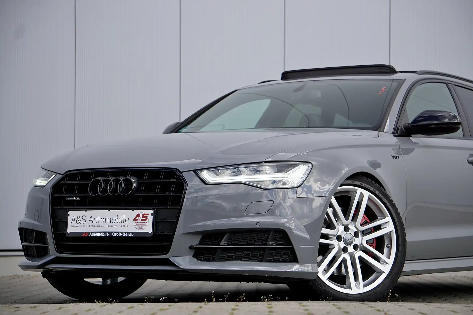 Audi A6 3.0 TDI comp *RAUTE *NARDOGRAU *PANO *BOSE* KAMERA Grau - 1