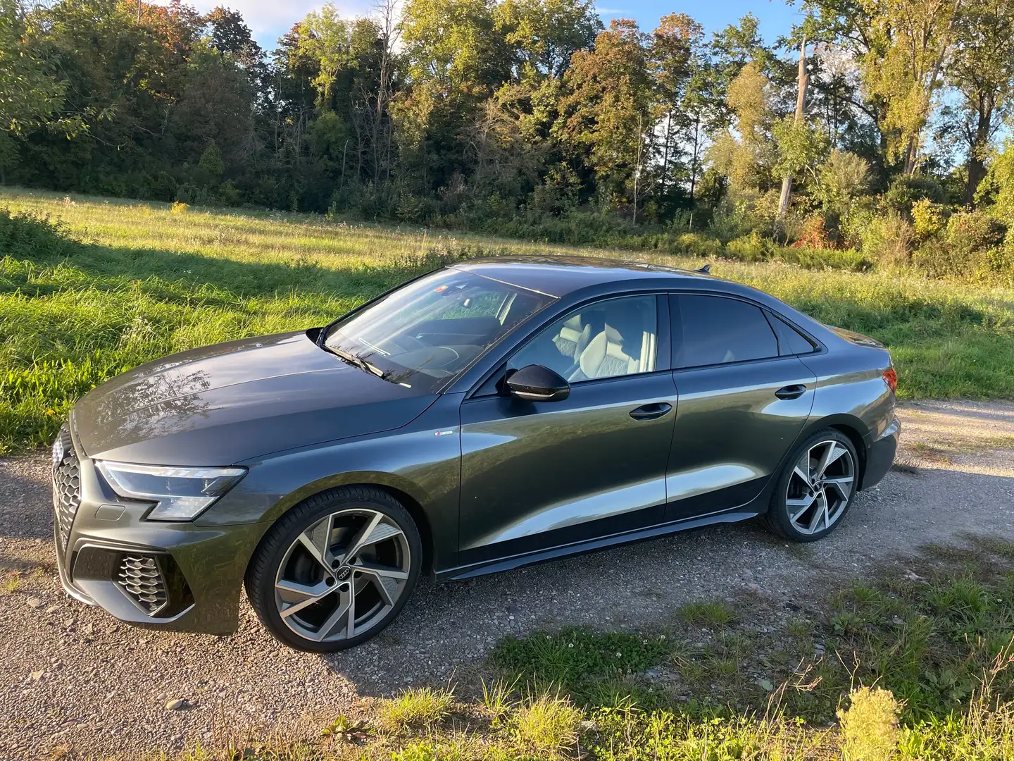 Audi A3 A3 35 TDI Limousine S tronic S line Grau - 1