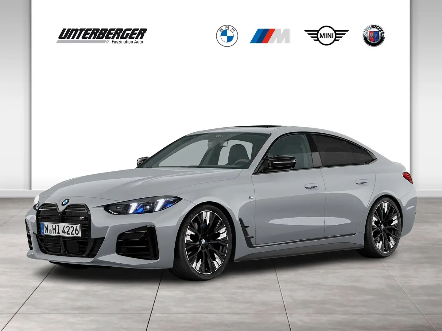 BMW 440 M440i xDrive Gran Coupé M-Sitze GSD ACC 360° HK Grau - 1