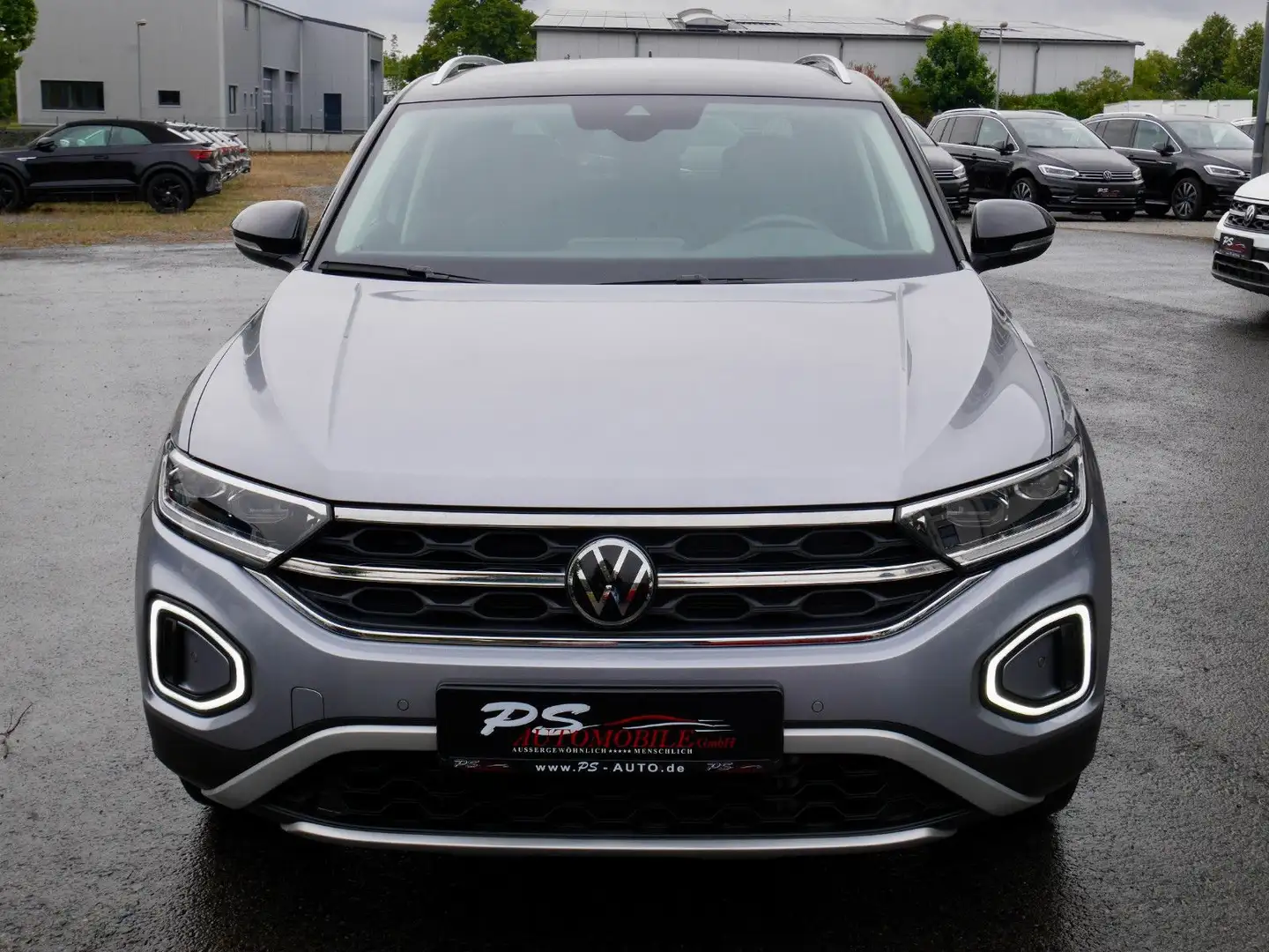 Volkswagen T-Roc 1.5 TSI DSG"Style"AHK+LED+App+Navi+Massage Argent - 2