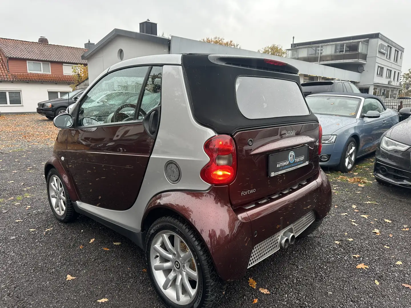 smart forTwo Cabrio CDI*Automatik*Brabus*TÜV+Service Neu Rot - 2