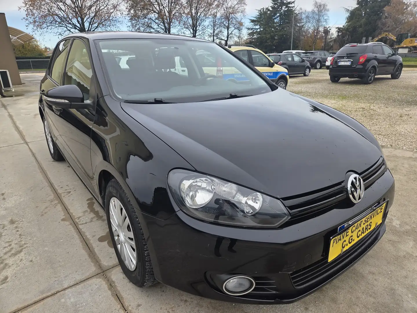 Volkswagen Golf Golf VI 2008 5p 1.6 Comfortline bi-fuel Zwart - 2