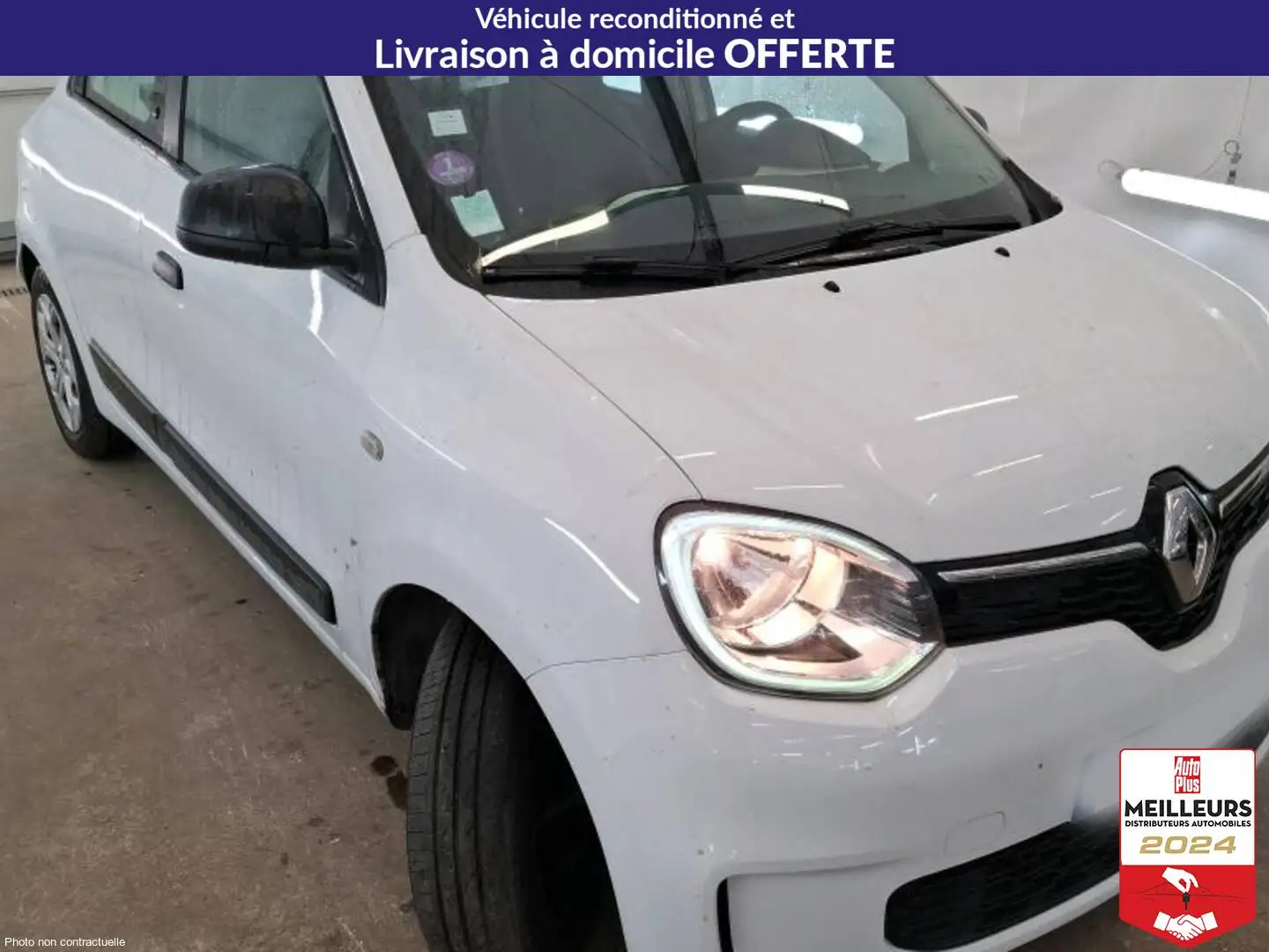 Renault Twingo SCe 75 20 2pl Zen +Radar de recul +Pack Sécurité Blanc - 2