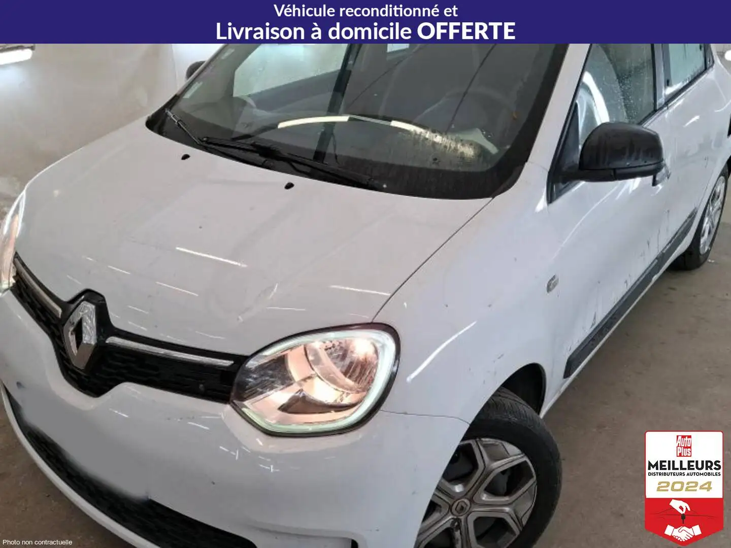 Renault Twingo SCe 75 20 2pl Zen +Radar de recul +Pack Sécurité Blanc - 1