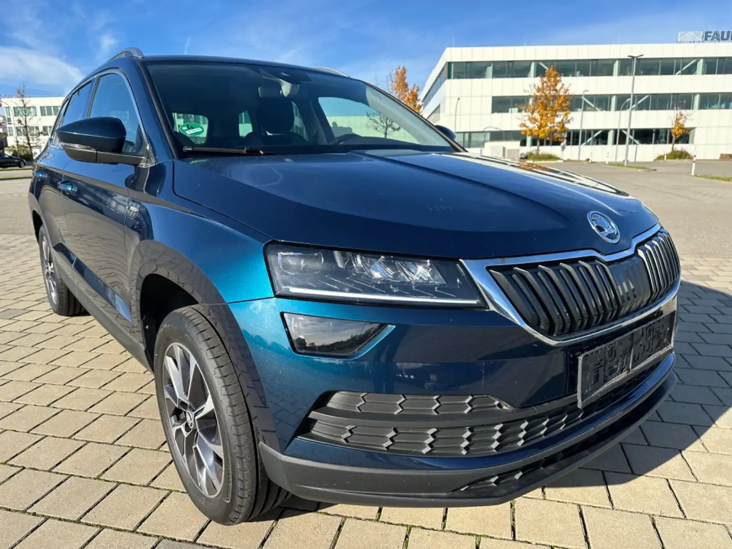 Skoda Karoq Drive 125*NAVI*CARPLAY*LED*KLIMA*EURO 6* Blau - 2