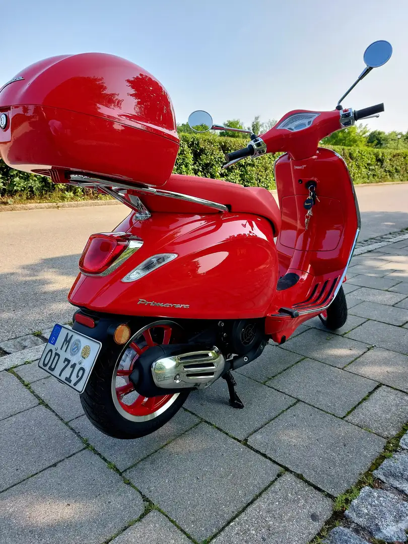 Piaggio Primavera 125 Sondermodel "Red" ABS Rojo - 2