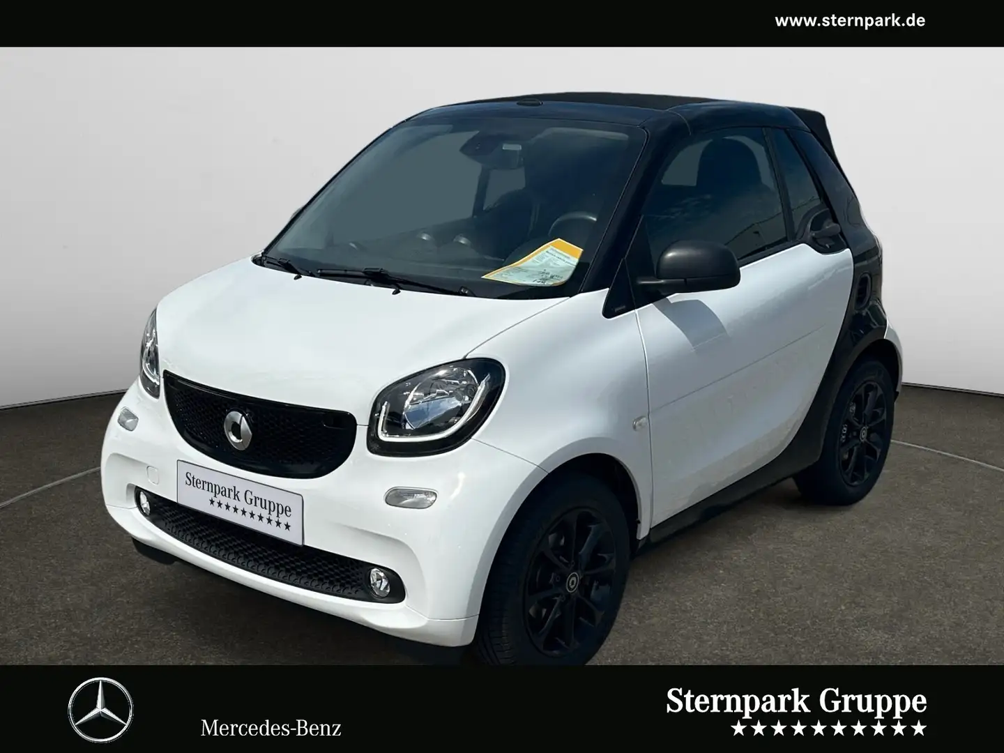 smart forTwo fortwo cabrio passion 66 KW DAB*LED&SENSOR*SHZ* BC Blanc - 1