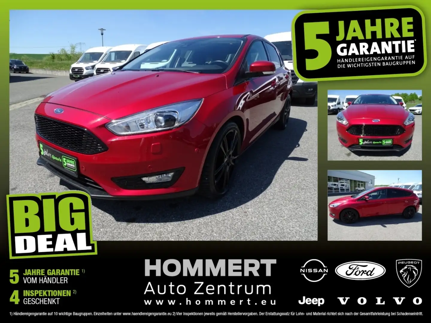 Ford Focus 1.0  Business Navi Kamera Bi-Xenon AHK Rouge - 1
