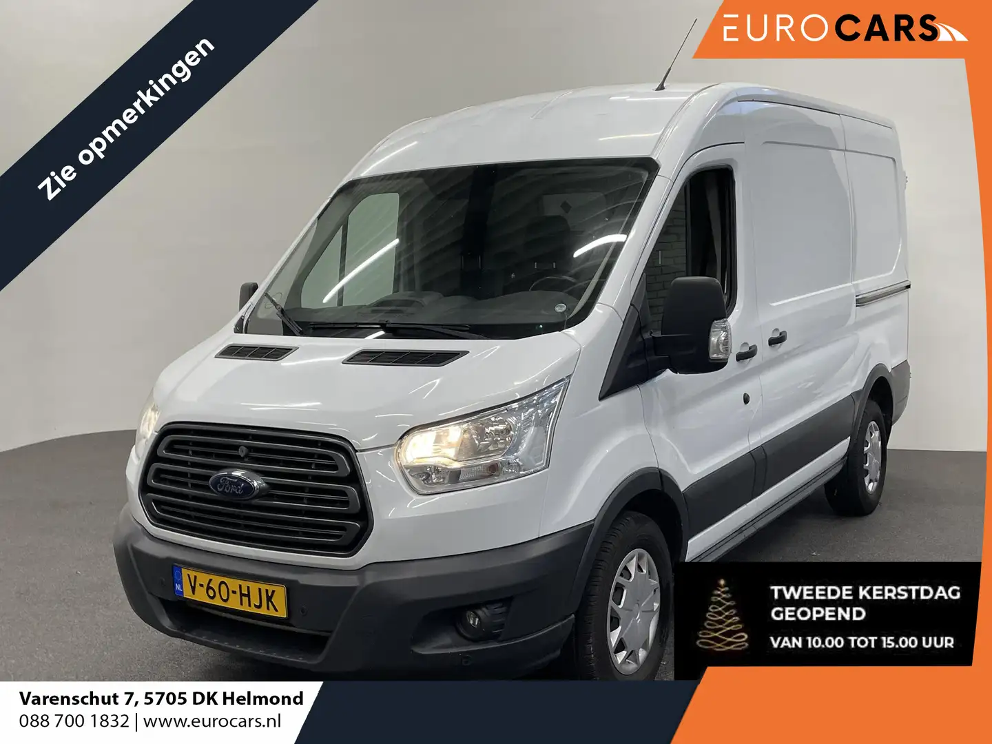 Ford Transit 170PK Automaat Euro6 Trend 2x Schuifdeur L2H2 Airc Wit - 1