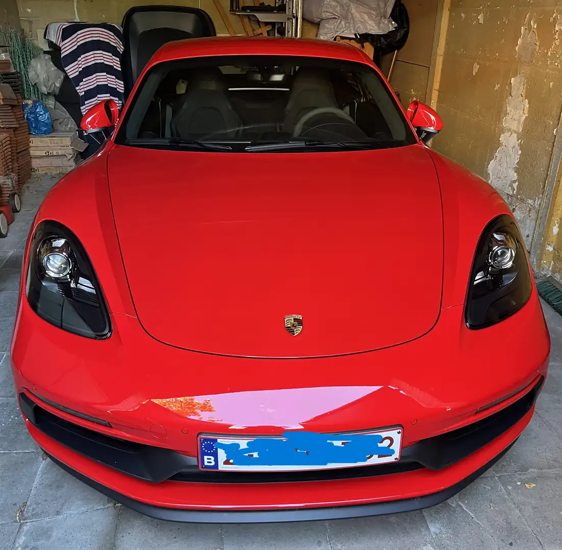 Porsche Cayman 718 Cayman GTS 4.0 Rood - 2
