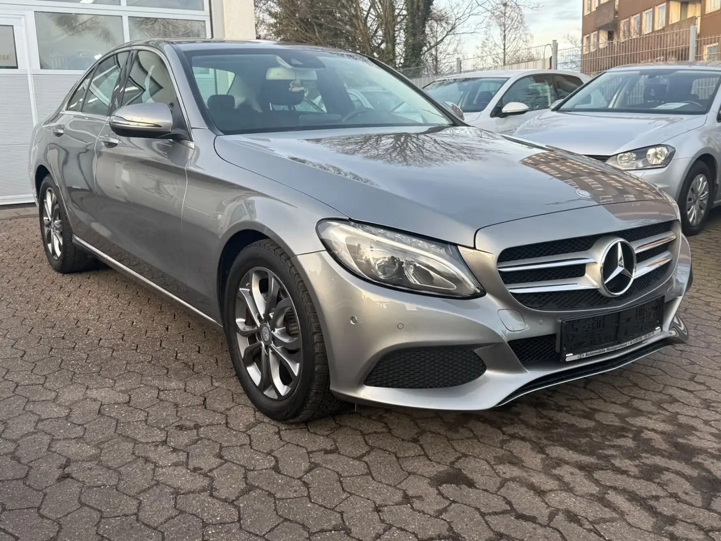 Mercedes-Benz C 180 C Limousine*Erst 52.000Km*LED*Navi*PDC Silber - 2