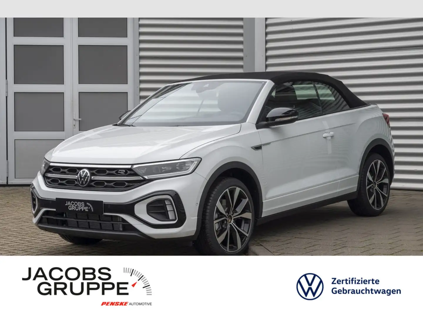 Volkswagen T-Roc Cabriolet R-Line 1.5 TSI DSG Black Style*19Zoll Weiß - 1
