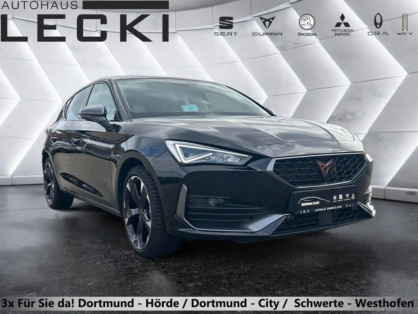 CUPRA Leon 1.5 eTSi DSG *NAVI*KAMERA*SHZ*PDC*12ZOLL*XL-SAFE Schwarz - 1