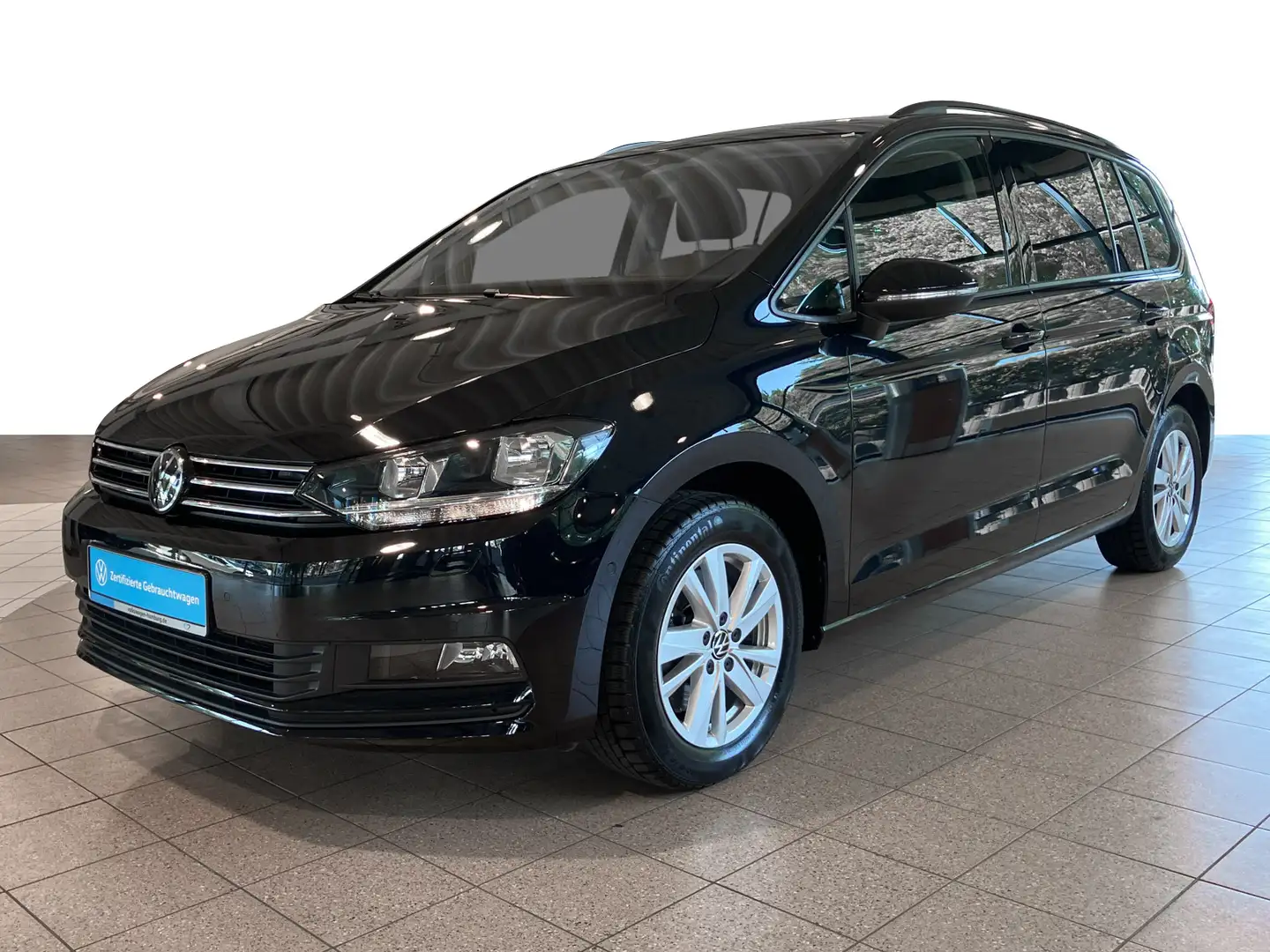 Volkswagen Touran 1.5TSI Comfortline DSG 7-Sitzer AHK Allwe Noir - 2