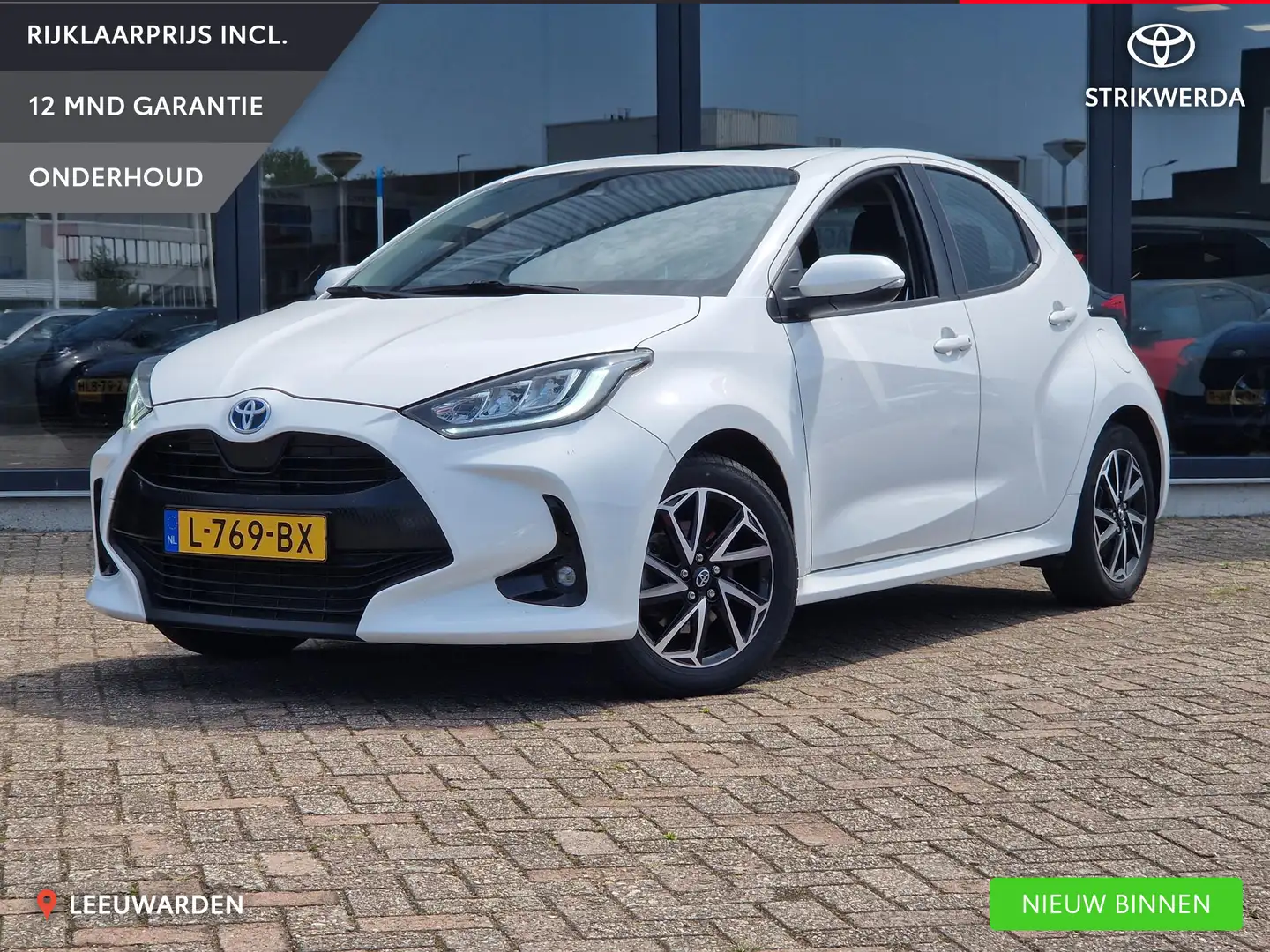 Toyota Yaris 1.5 Hybrid Dynamic Blanc - 1
