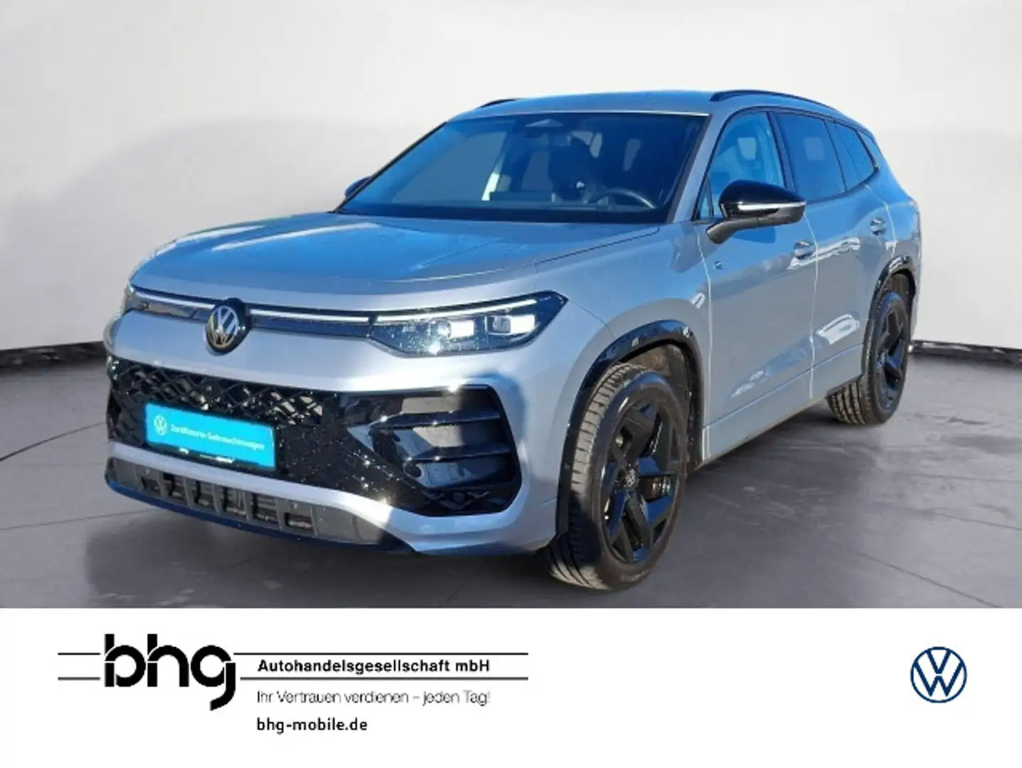 Volkswagen Tayron 2.0 TDI DSG R-Line AHK 7-Sitzer HUD h/k Silber - 1