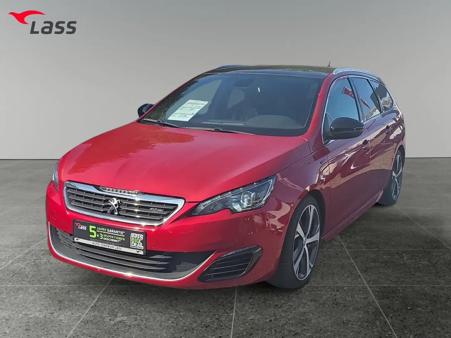 Peugeot 308 SW 2.0 BlueHDI 180 GT Soundsystem, Panorama. Rosso - 2