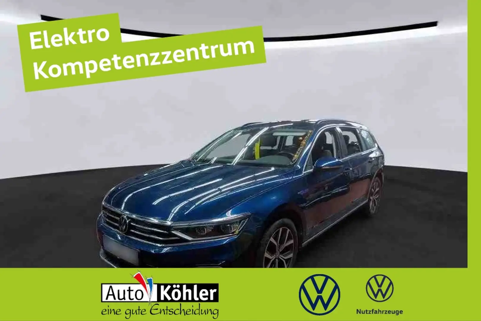 Volkswagen Passat Variant GTE Black/Matrix/ACC/AHK/Navi/PDC Blau - 1