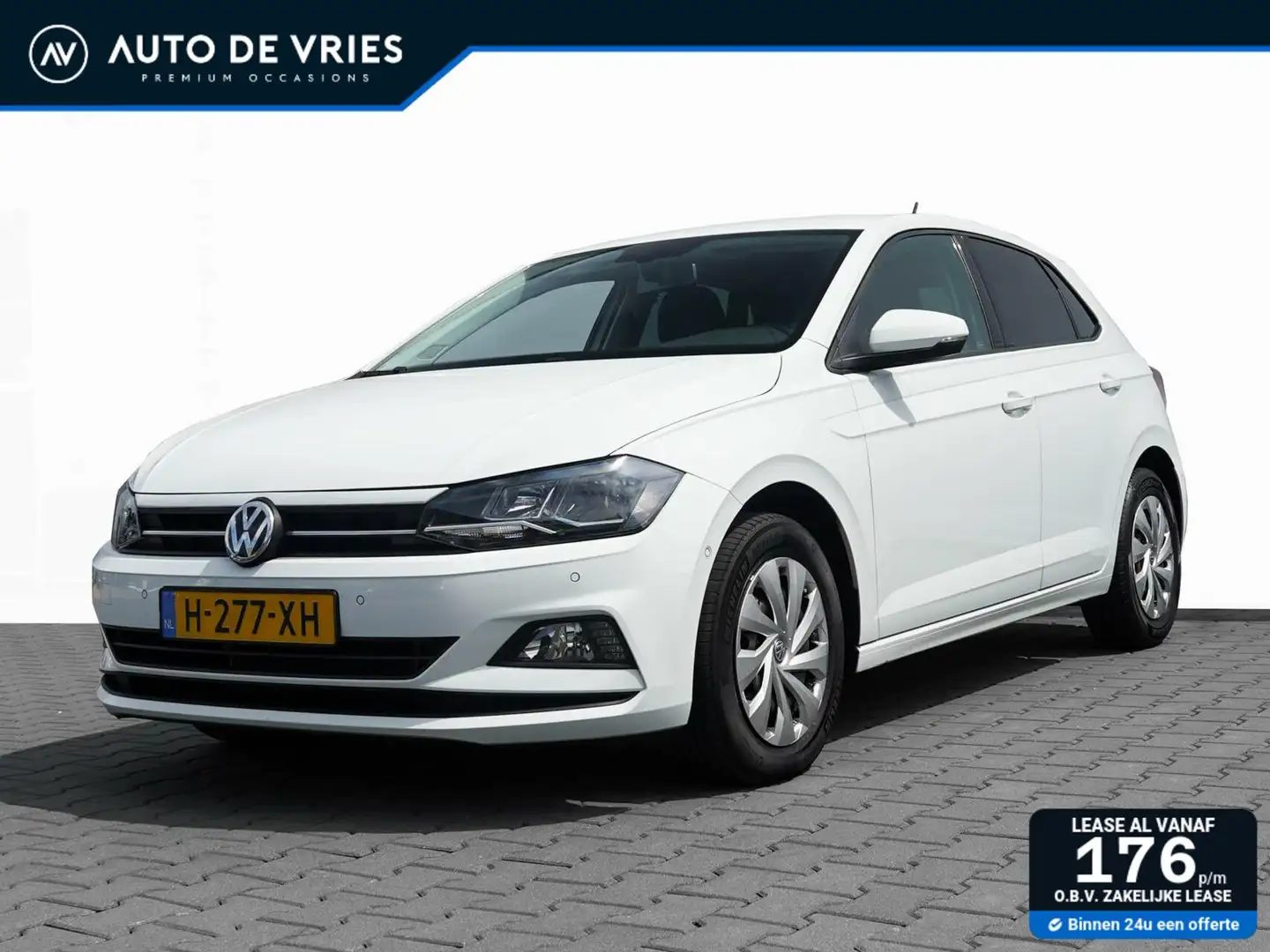 Volkswagen Polo 1.0 TSI 95pk Comfortline ECC | Parkeersensoren | C Alb - 1