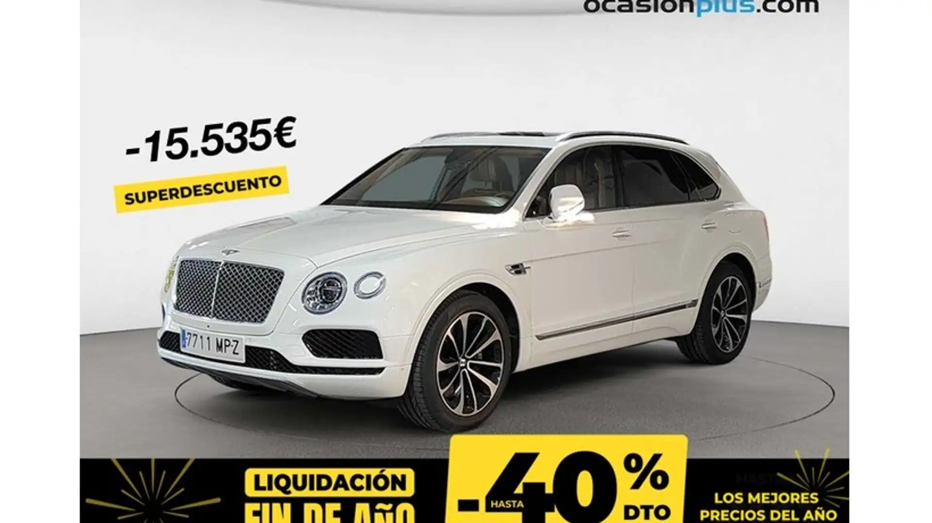 Bentley Bentayga Hybrid Blanc - 1