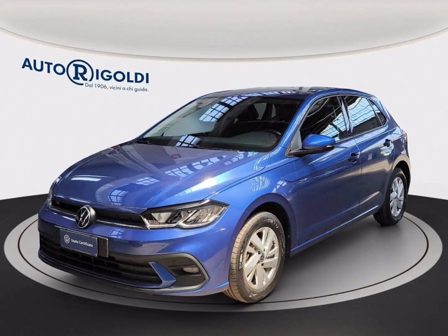 Volkswagen Polo 1.0 tsi life 95cv Bleu - 1