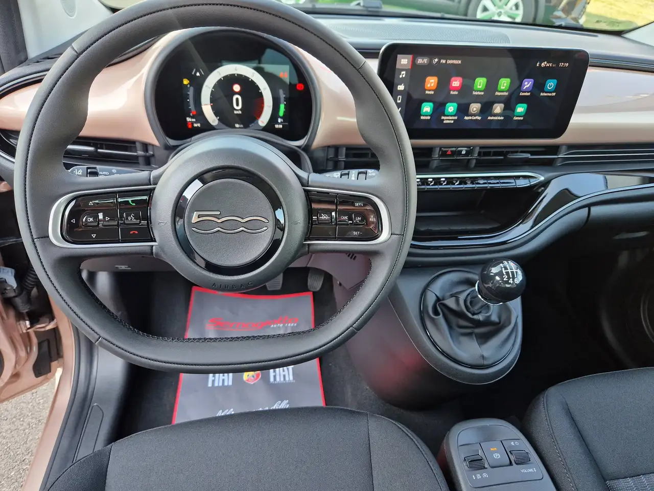 Fiat 500 1.0 hybrid Icon ROSE GOLD / PACK STYLE e COMFORT LIGHT, миниатюра 16