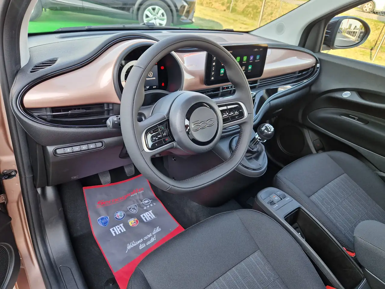 Fiat 500 1.0 hybrid Icon ROSE GOLD / PACK STYLE e COMFORT LIGHT, миниатюра 9