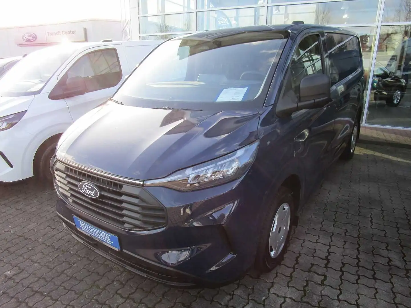 Ford Transit Custom 300L1 LKW TrendAHK/RFK/PPS/LED/Klimaa. Bleu - 2