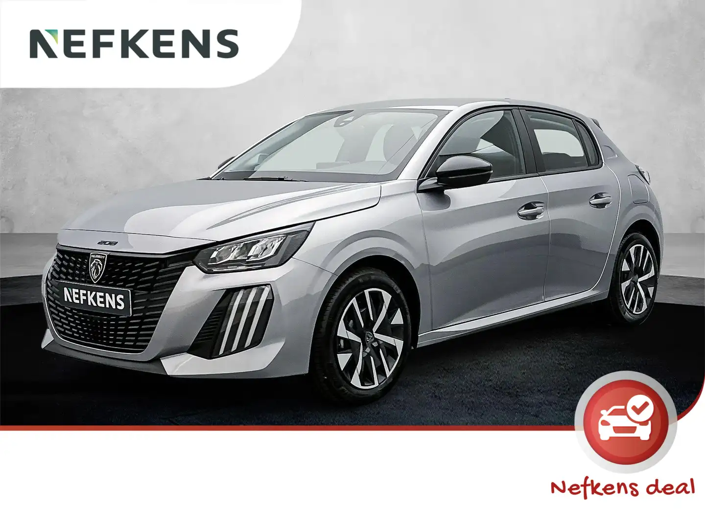 Peugeot 208 Active 75 pk | Navigatie | Parkeersensoren Achter Grijs - 1