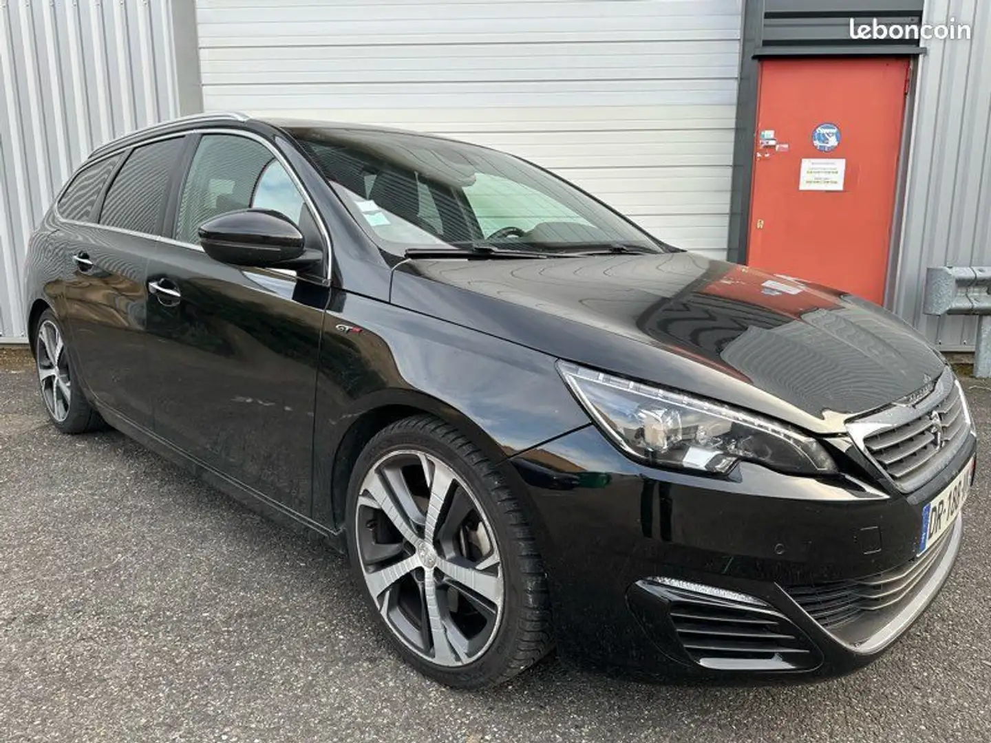 Peugeot 308 ii 2.0 bluehdi 180 s&s gt eat6 pano Noir - 1