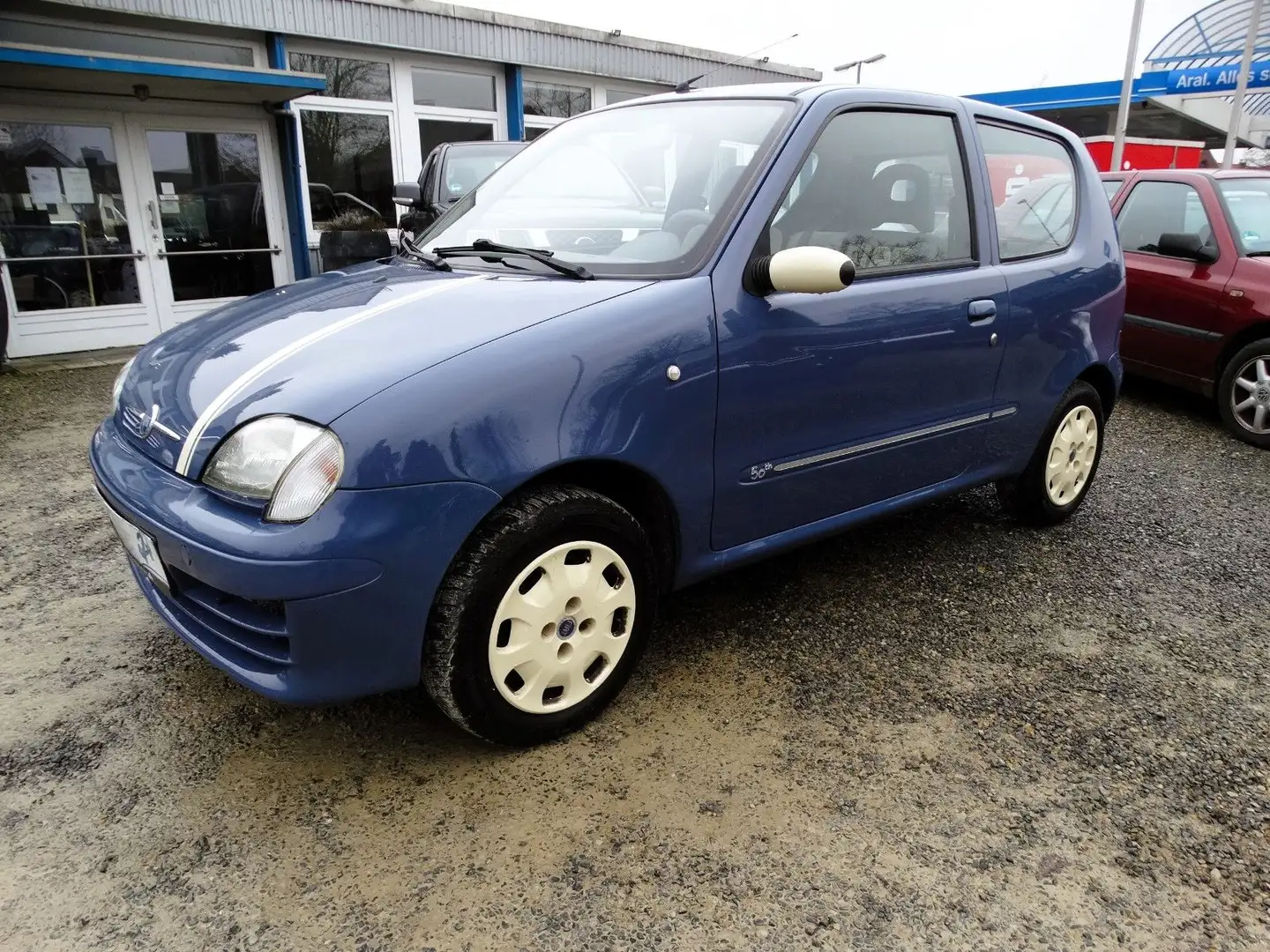 Fiat Seicento 50th Edition - Tüv Neu - Servo Blau - 1