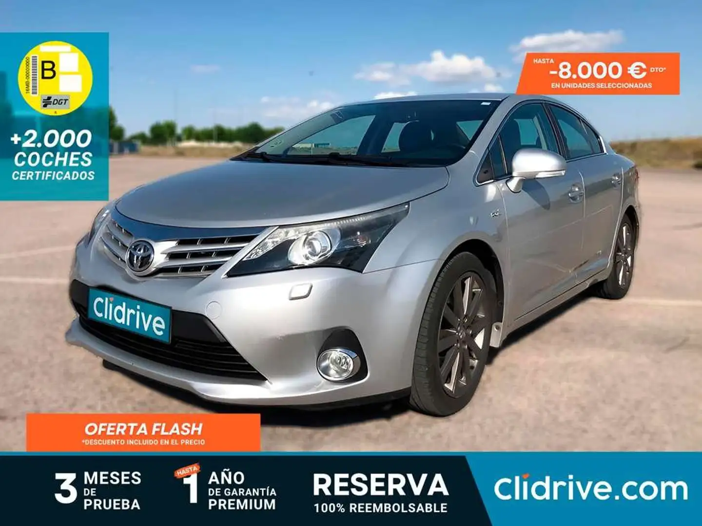 Toyota Avensis 150D Executive AutoDrive Gris - 1