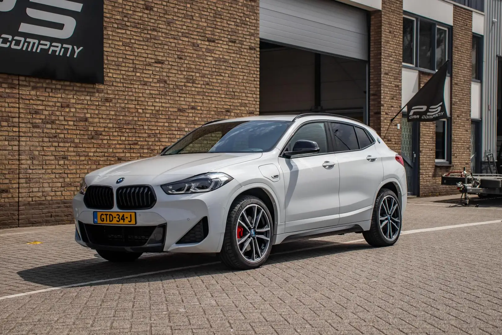 BMW X2 xDrive25e M-Sport High Executive, Half Leder, H&K Blanc - 2