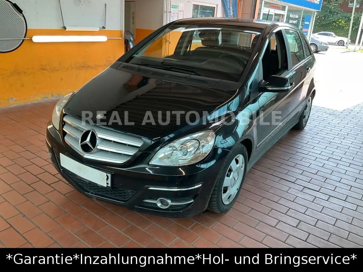 Mercedes-Benz B 200 B -Klasse B 200 *TÜV NEU*SCHECKHEFT*XENON* Negro - 1