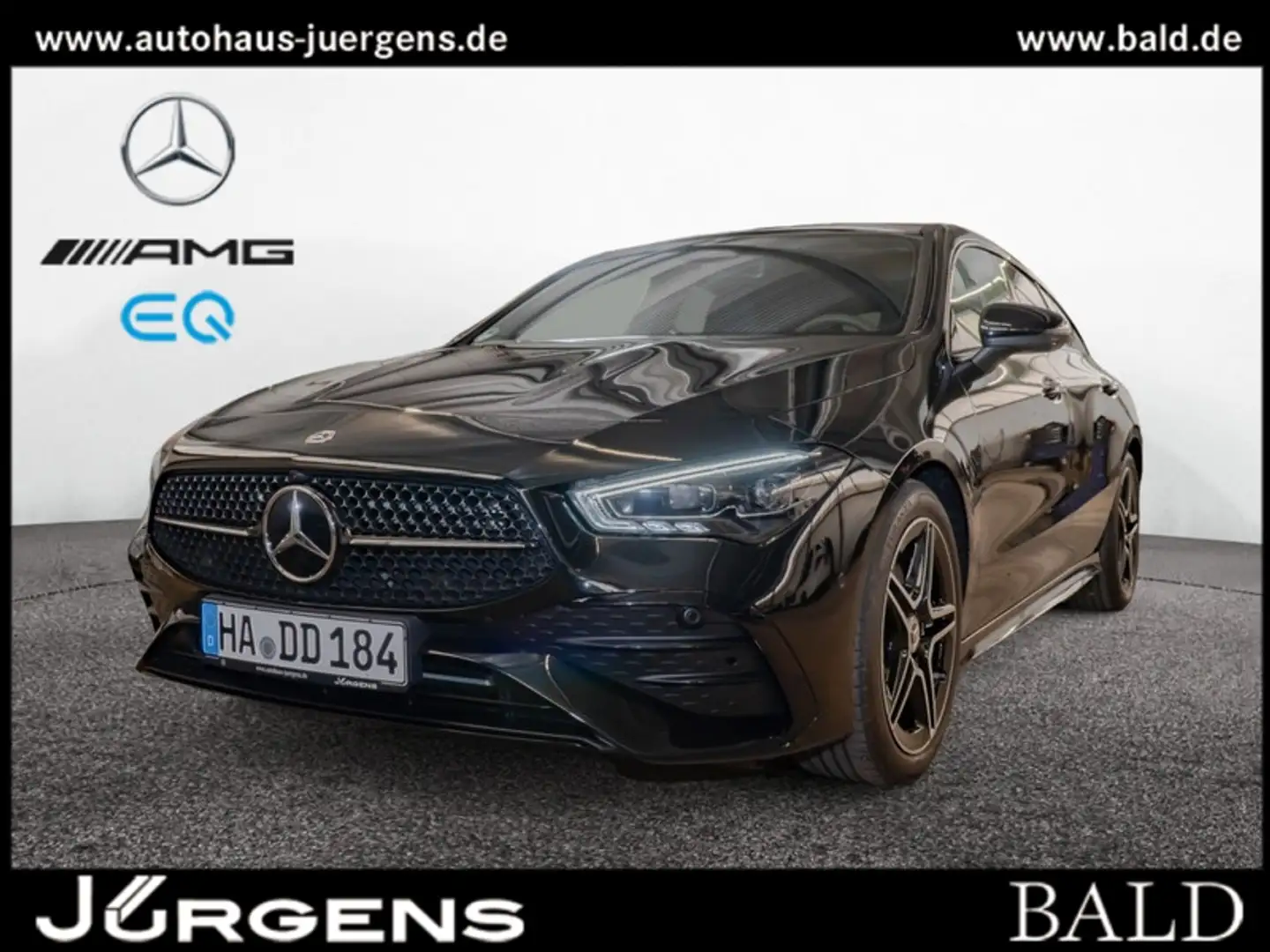 Mercedes-Benz CLA 220 d SB AMG-Sport/MLB/Pano/360/Night/Stdhz Schwarz - 1