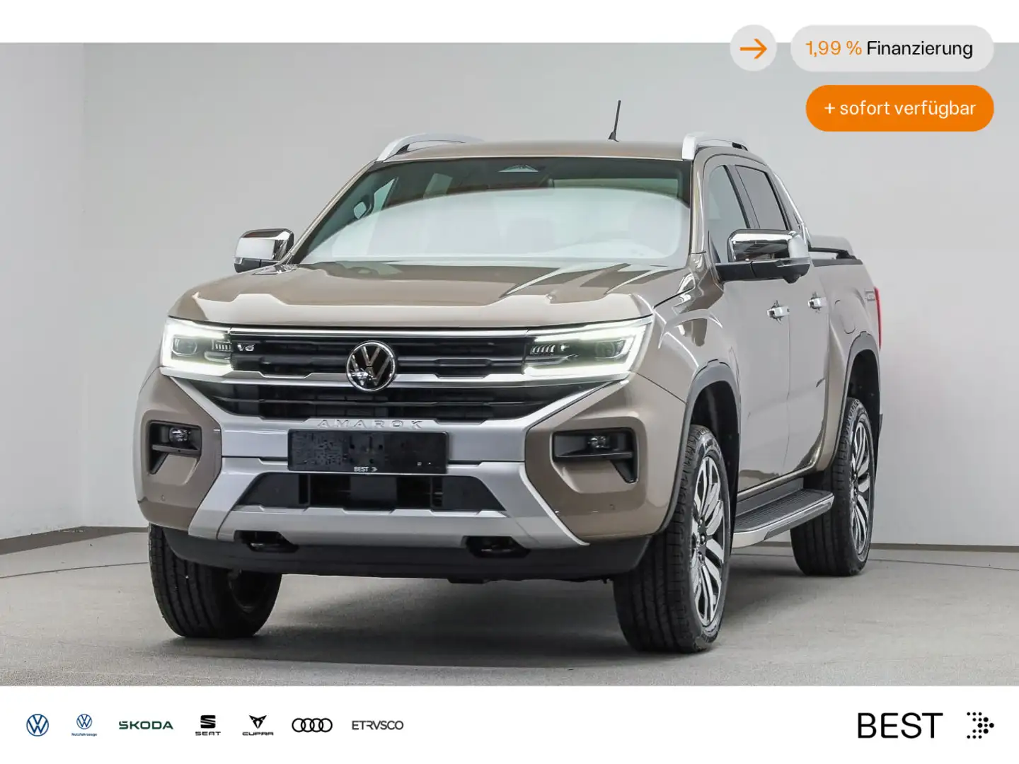 Volkswagen Amarok Aventura DC 3.0 TDI 4MOTION*KLIMA*NAVI*LA Beige - 1