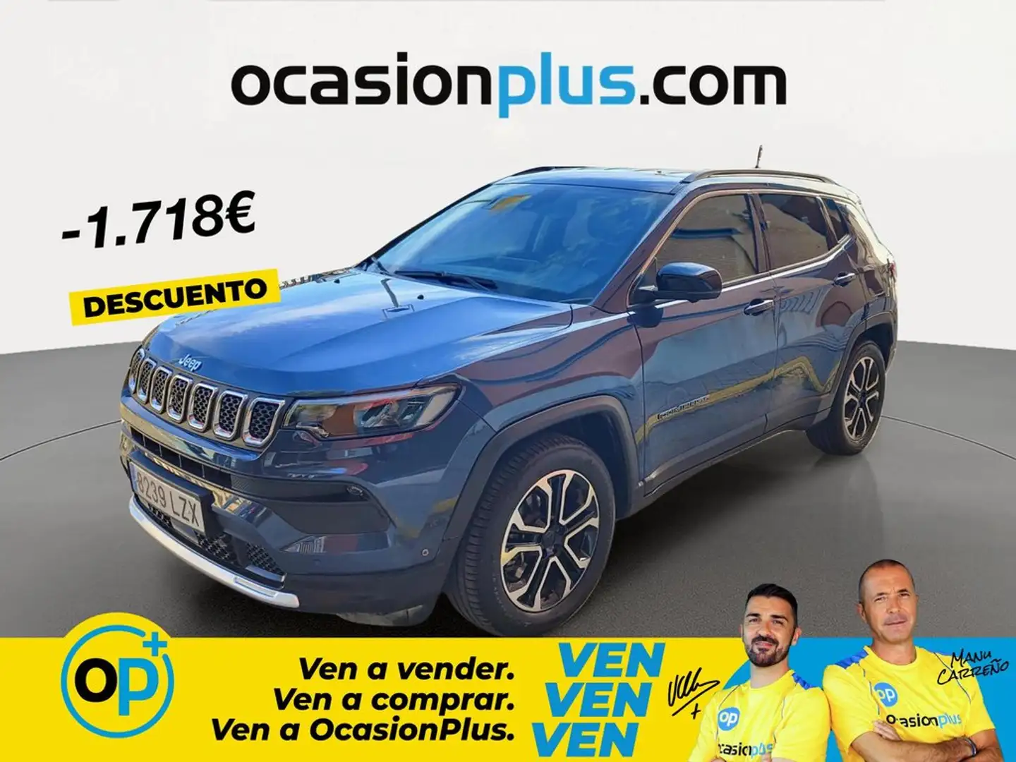 Jeep Compass 1.5 MHEV Limited FWD DCT Azul - 1