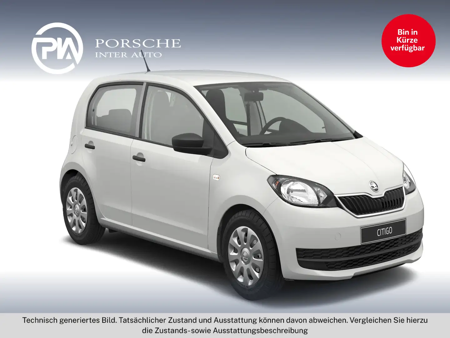 Skoda Citigo 5-Türer Active Weiß - 1