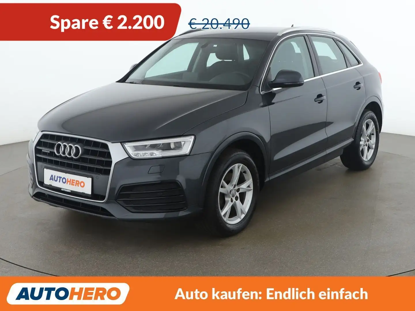 Audi Q3 2.0 TDI quattro Sport Grau - 1