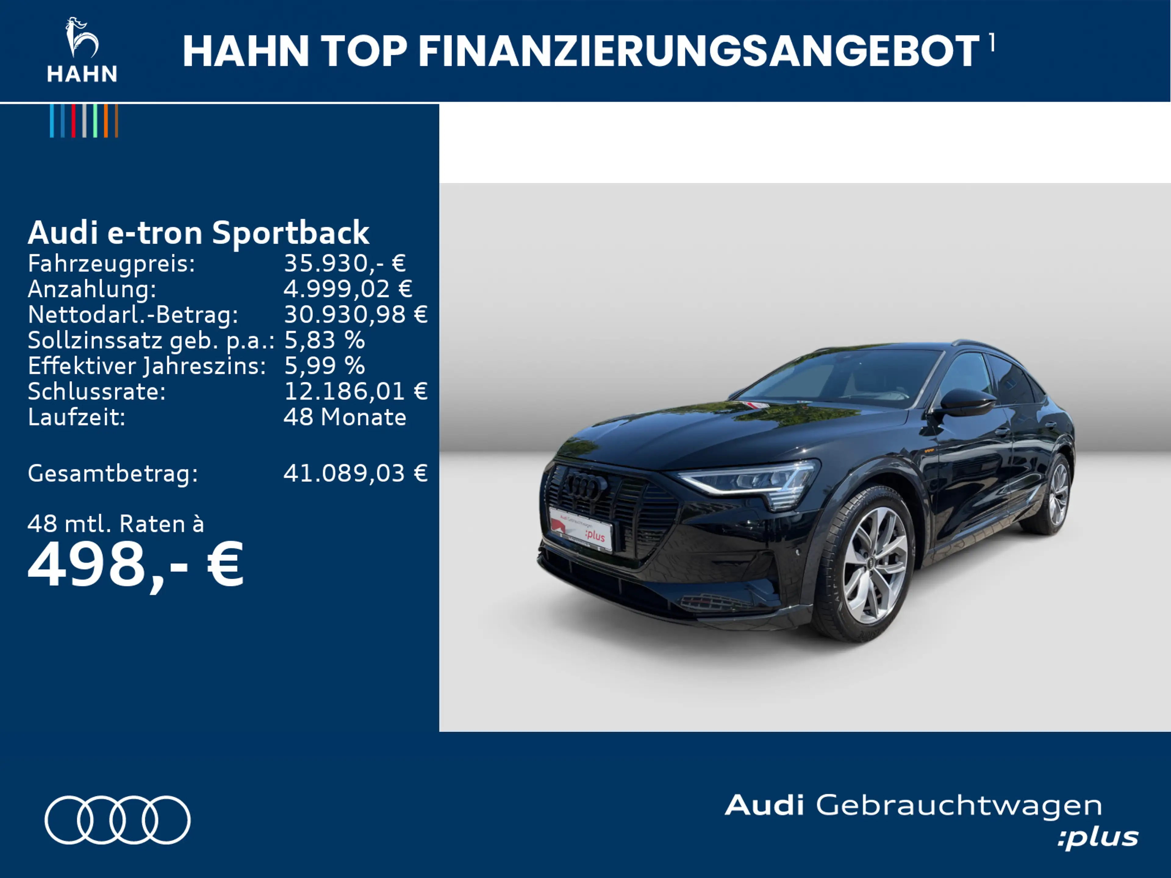 Audi e-tron 55 quattro advanced HUD Navi — photo 2