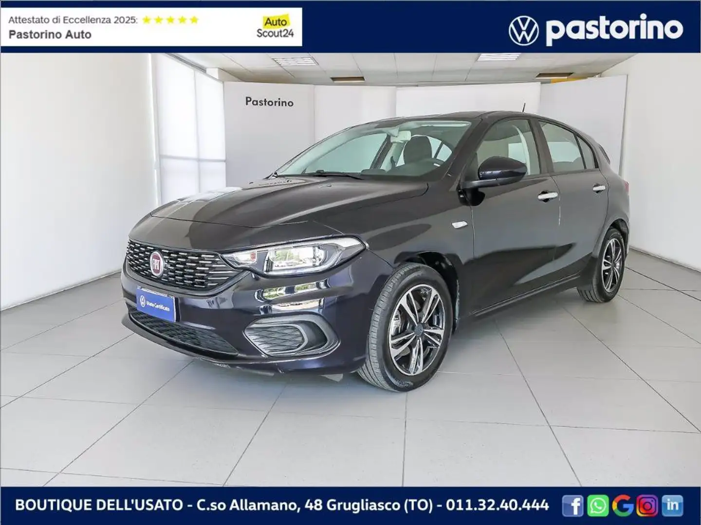 Fiat Tipo 1.4  T-JET BUSINESS 120CV Noir - 1