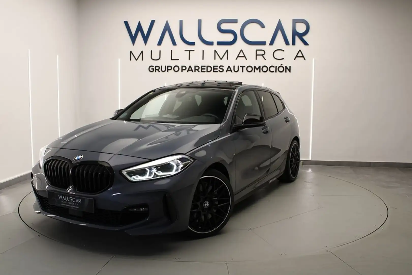 BMW 116 118d Gris - 2