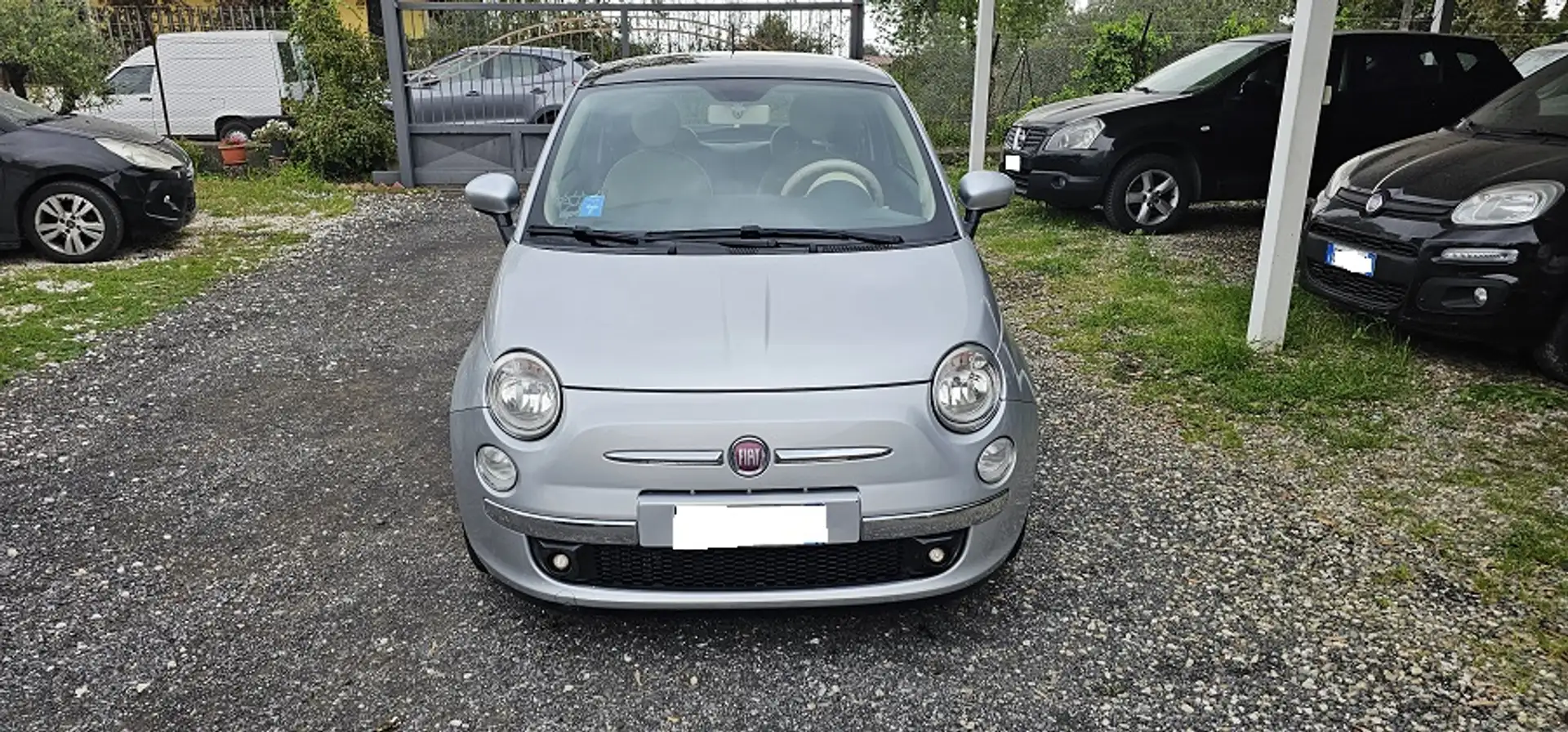 Fiat 500 500 III 0.9 t.air t. Lounge 85cv Argento - 1