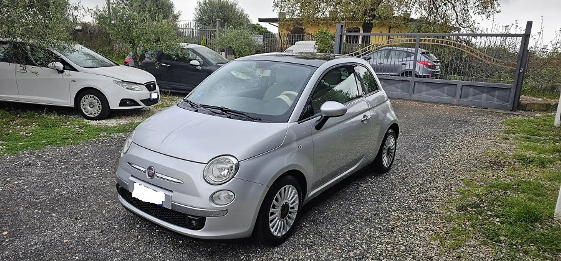 Fiat 500 500 III 0.9 t.air t. Lounge 85cv Argento - 2