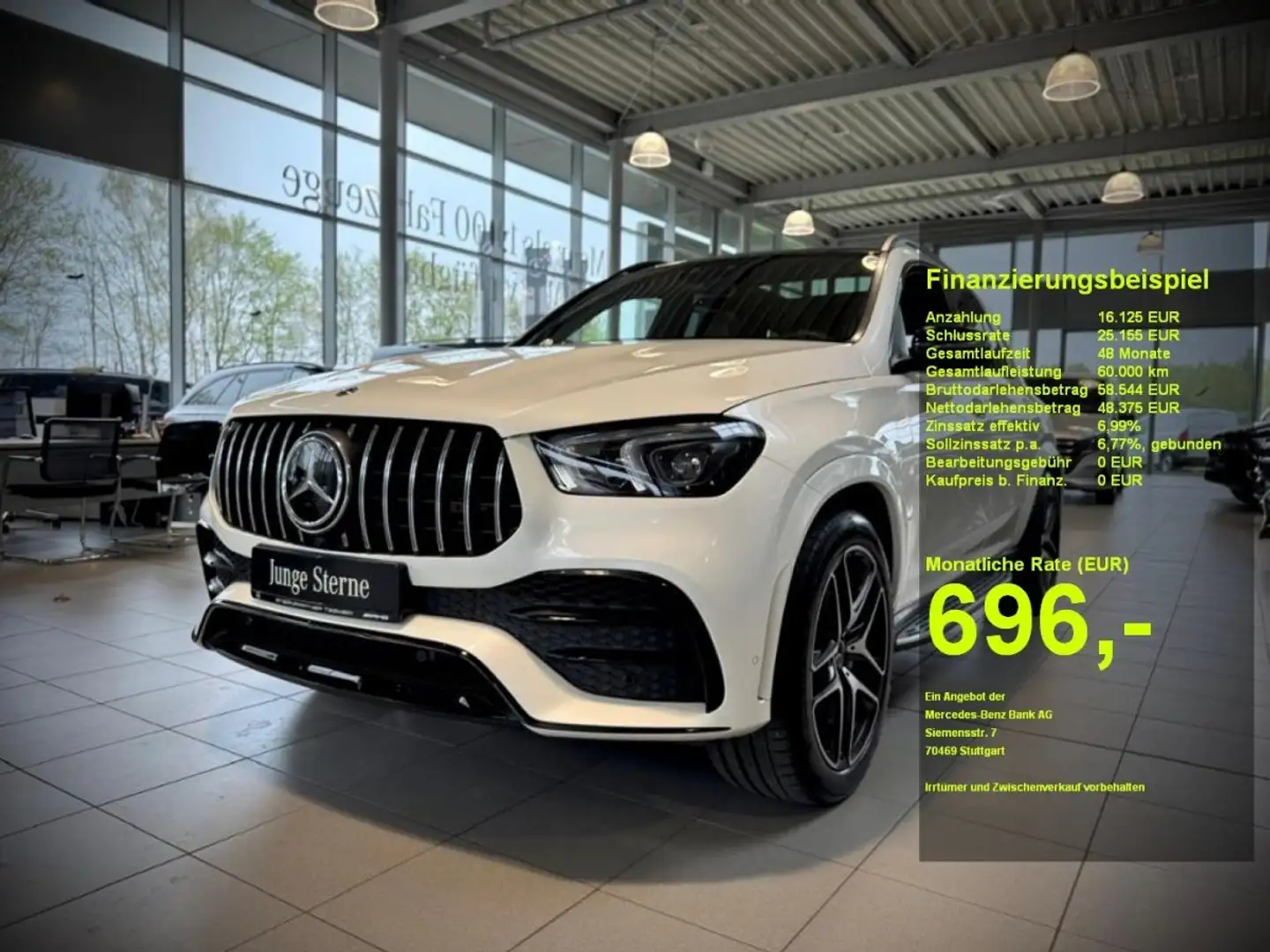 Mercedes-Benz GLE 53 AMG AMG GLE 53 4M+ AMG+HuD+360+Pano+Burmester+Distr. Blanco - 1