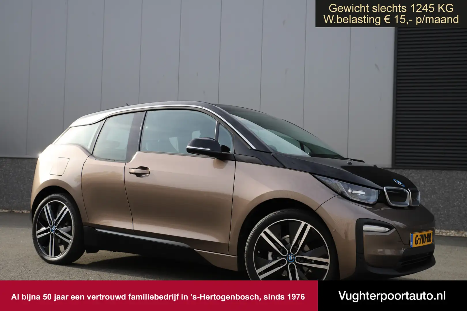 BMW i3 Executive 120Ah 42 kWh Navi-Pro/W-pomp/Carplay/Cam Bruin - 1
