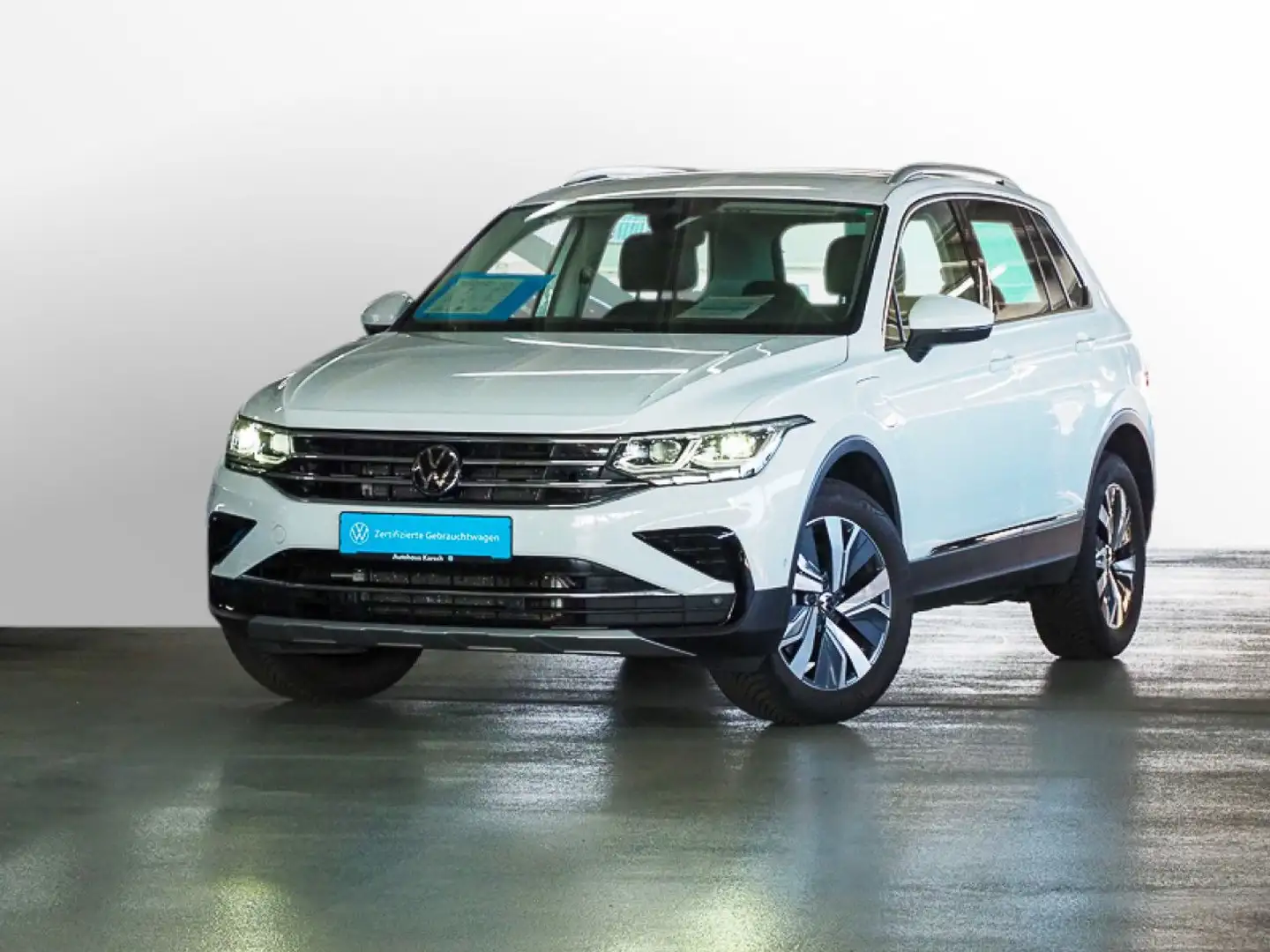 Volkswagen Tiguan 1.4 TSI DSG eHybrid Elegance AHK, NAVI, LED Weiß - 2