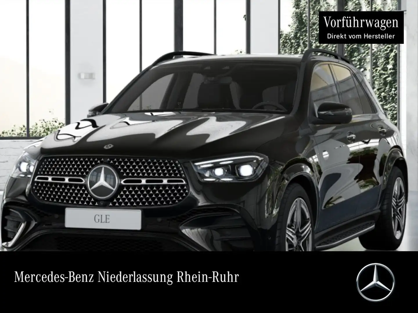 Mercedes-Benz GLE 300 d 4M AMG+NIGHT+PANO+360+AHK+MULTIBEAM+HUD Noir - 1